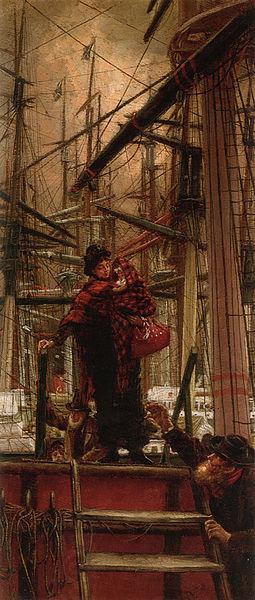 James Joseph Jacques Tissot Emigrants oil painting picture